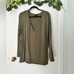 Torrid Army Green Long Sleeve